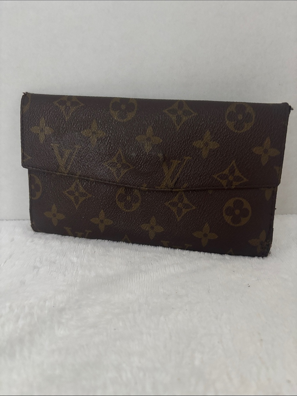 Louis Vuitton Brown Monogram Canvas Continental Wallet